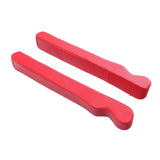 Maxbell 2Pieces Simple Stylish Stop Things Dropping Car Seat Gap Filler for Car Red