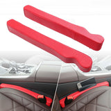 Maxbell 2Pieces Simple Stylish Stop Things Dropping Car Seat Gap Filler for Car Red