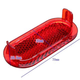 Maxbell Car Door Panel Warning Light Reflector Red 6Q0947419 for VW Polo Touran