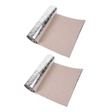 Maxbell Car Sound Deadener Heat Shield Insulation Mat for Roof Firewall Chassis 5mm