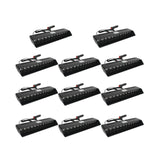 Maxbell Car Strobe Light 12V Vehicles 12Pcs LED Windshield Dashboard Warning Light White Light