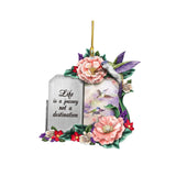 Maxbell Car Hanging Ornament Cute Car Decor for Christmas Home Decoration Women Style B