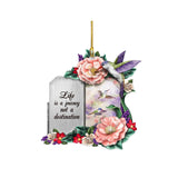 Maxbell Car Hanging Ornament Cute Car Decor for Christmas Home Decoration Women Style B