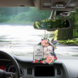Maxbell Car Hanging Ornament Cute Car Decor for Christmas Home Decoration Women Style B
