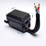 Maxbell Fuse Relay Box Waterproof Fuse Block and Relay Box for Car Marine Truck 12V 4Pin