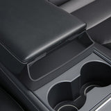 Maxbell Armrest Eyeglasses Storage Box Silicone for Tesla Model Y 3 Replacement