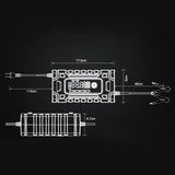 Maxbell Car Battery Charger Battery Maintainer for Lawn Mower Marine Motorcycle