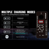Maxbell Car Battery Charger Battery Maintainer for Lawn Mower Marine Motorcycle