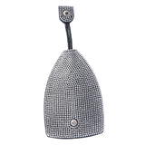 Maxbell Bling Car Key Fob Case Universal Keychain Case Holder 10.8cmx7.8cm for Women White