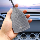 Maxbell Bling Car Key Fob Case Universal Keychain Case Holder 10.8cmx7.8cm for Women White