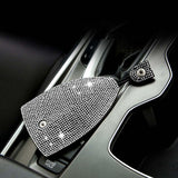 Maxbell Bling Car Key Fob Case Universal Keychain Case Holder 10.8cmx7.8cm for Women White