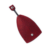 Maxbell Bling Car Key Fob Case Universal Keychain Case Holder 10.8cmx7.8cm for Women Red