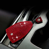 Maxbell Bling Car Key Fob Case Universal Keychain Case Holder 10.8cmx7.8cm for Women Red