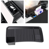 Maxbell Center Console Dash Tray Spare Parts Organizer Tray for Tesla Model 3 Y Black