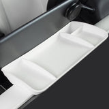 Maxbell Center Console Dash Tray Spare Parts Organizer Tray for Tesla Model 3 Y White