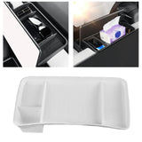 Maxbell Center Console Dash Tray Spare Parts Organizer Tray for Tesla Model 3 Y White