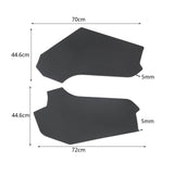 Maxbell 2x Center Console Side Anti Kick Mat Anti Kicking Pad for Tesla Model Y