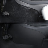 Maxbell 2x Center Console Side Anti Kick Mat Anti Kicking Pad for Tesla Model Y