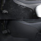 Maxbell 2x Center Console Side Anti Kick Mat Anti Kicking Pad for Tesla Model Y