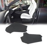 Maxbell 2x Center Console Side Anti Kick Mat Anti Kicking Pad for Tesla Model Y