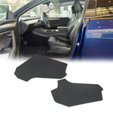 Maxbell 2x Center Console Side Anti Kick Mat Anti Kicking Pad for Tesla Model Y