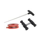 Maxbell Auto Windshield Glass Removal Tool Kits with Steel Wire Premium with Handles 4pcs