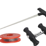 Maxbell Auto Windshield Glass Removal Tool Kits with Steel Wire Premium with Handles 4pcs
