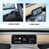 Maxbell Car Dash Board Display Embedded Design Odometer HUD for Tesla Model Y 3 Style A