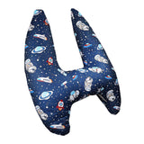 Maxbell Car Back Seat Travel Pillow Provides Head and Body Support Sleeping Pillow Blue Astronaut
