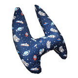 Maxbell Car Back Seat Travel Pillow Provides Head and Body Support Sleeping Pillow Blue Astronaut