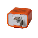 Maxbell 4Pcs 2 Pin 12V LED Flashing Relay Flasher Relay Waterproof Durable Universal
