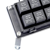 Maxbell Fuse Relay Box Slots Relay Block for Automotive Car Trailer 12V4pin