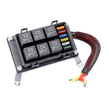 Maxbell Fuse Relay Box Slots Relay Block for Automotive Car Trailer 12V4pin