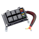 Maxbell Fuse Relay Box Slots Relay Block for Automotive Car Trailer 12V4pin