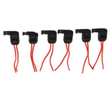 Maxbell 6x Inline Fuse Holder Easy to Install 12 AWG 30A for Marine Car Vehicle