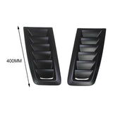 Maxbell 2x Bonnet Air Vents Hood Trim Car Hood Vent Scoop Kit for Ford Focus RS