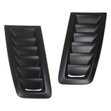 Maxbell 2x Bonnet Air Vents Hood Trim Car Hood Vent Scoop Kit for Ford Focus RS