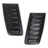 Maxbell 2x Bonnet Air Vents Hood Trim Car Hood Vent Scoop Kit for Ford Focus RS