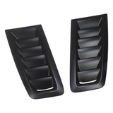 Maxbell 2x Bonnet Air Vents Hood Trim Car Hood Vent Scoop Kit for Ford Focus RS