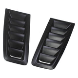 Maxbell 2x Bonnet Air Vents Hood Trim Car Hood Vent Scoop Kit for Ford Focus RS