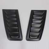 Maxbell 2x Bonnet Air Vents Hood Trim Car Hood Vent Scoop Kit for Ford Focus RS