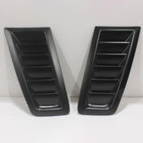 Maxbell 2x Bonnet Air Vents Hood Trim Car Hood Vent Scoop Kit for Ford Focus RS