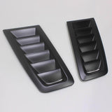 Maxbell 2x Bonnet Air Vents Hood Trim Car Hood Vent Scoop Kit for Ford Focus RS