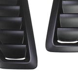 Maxbell 2x Bonnet Air Vents Hood Trim Car Hood Vent Scoop Kit for Ford Focus RS