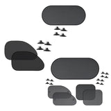 Maxbell Car Window Sunshade Cover Car Sun Shade Durable Folding Auto Window Sunshade Rear Window