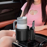 Maxbell 2 in 1 Car Cup Holder Phone Mount Vehicle Spare Parts Sturdy Multifunctional