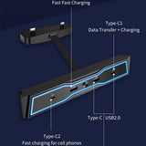 Maxbell Multiport USB LED Hub USB Docking Station for Tesla Model 3 Y 2021 2022
