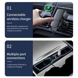Maxbell Multiport USB LED Hub USB Docking Station for Tesla Model 3 Y 2021 2022