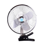 Maxbell Car Fan Low Noise Personal Desk Fan for Outdoor Travel Camping Tent Gym 10Inch 24V