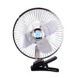 Maxbell Car Fan Low Noise Personal Desk Fan for Outdoor Travel Camping Tent Gym 10Inch 24V